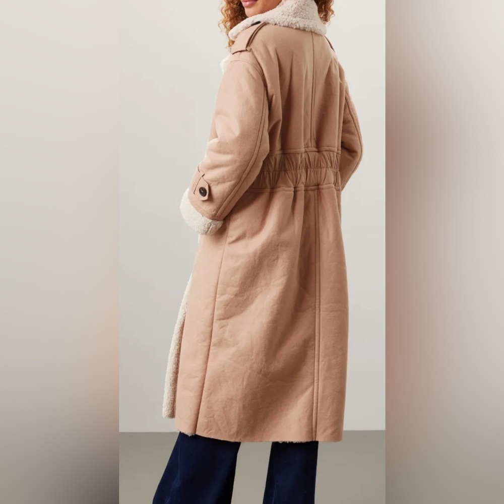 Great Jones - Lined Sherpa Coat - Picture 3 of 11